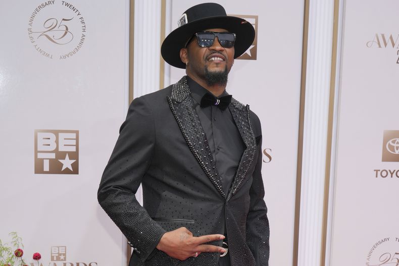 ARCHIVO - 803Fresh llega a los Premios BET el lunes 9 de junio de 2025, en el Teatro Peacock de Los Ángeles. (Foto Jordan Strauss/Invision/AP, archivo)