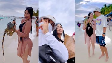 yomil y daniela reyes se escapan a cancun