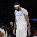 Davis fuera con los Lakers por tiempo indefinido por lesión