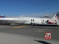 avion con 126 personas a bordo se incendia al aterrizar en aeropuerto internacional de miami