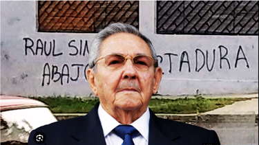 nueva pintada desafia al regimen cubano: raul singao aparece en un muro de la habana
