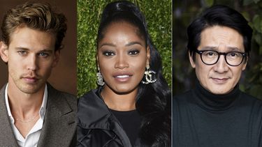 En esta combinación de fotografías, de izquierda a derecha, Austin Butler, Keke Palmer, Ke Huy Quan y Taylor Swift, quienes son algunas de las personas invitadas a formar parte de la Academia de las Artes y Ciencias Cinematográficas. (Foto AP)