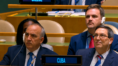 bruno rodriguez hace el ridiculo en la onu: intenta frenar denuncia sobre apagones y represion