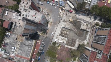 Edificios dañados, recordatorio de sismo en Ciudad de México