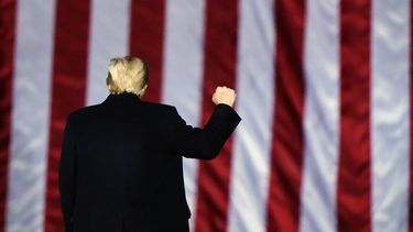 Trump visita frontera en Texas en últimos días en el cargo