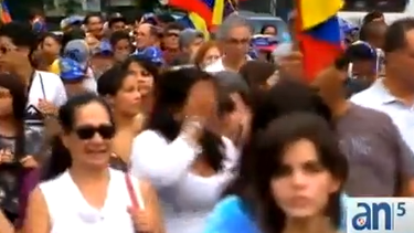 americateve | Las protestas estudiantiles en Venezuela se mantienen activas pese a las actividades religiosas de la Semana Santa.