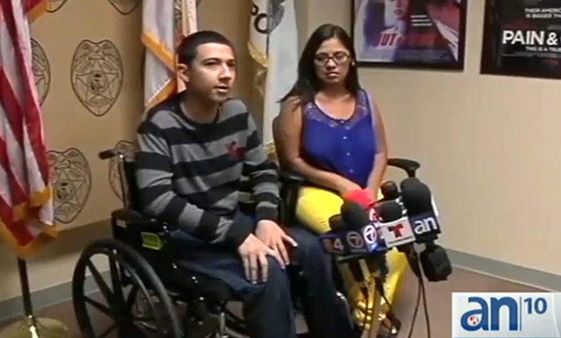 Arrestan a uno sospechosos por dispararle a un joven que quedó inválido tras recibir varios impactos de bala.