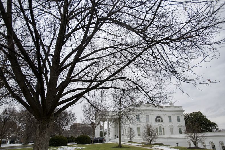 La Casa Blanca en Washington el 18 de enero del 2025. (AP foto/Rod Lamkey, Jr.)