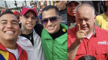 La Melodía Perfecta y Aran One le cantan al régimen de Nicolas Maduro