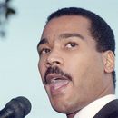 Dexter King, hijo de Martin Luther King Jr., en Atlanta, el 28 de diciembre de 1994. (Foto AP /Leita Cowart)