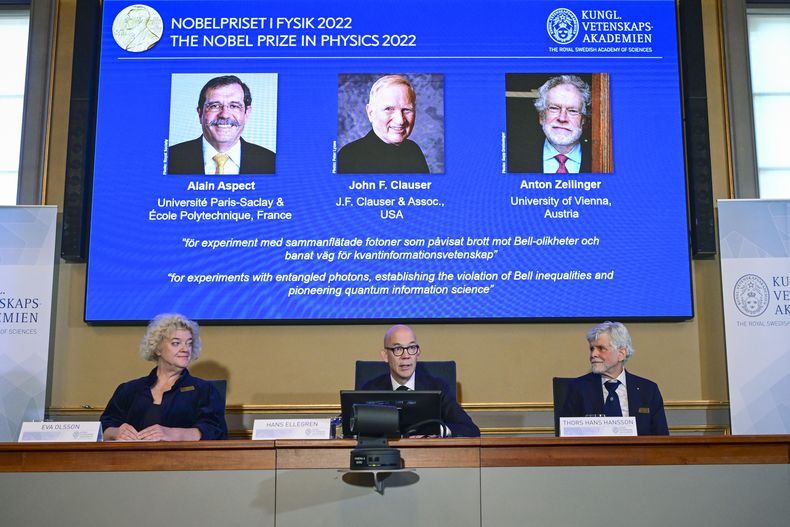 EUR-CIE NOBEL-FÍSICA