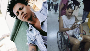 Joven modelo cubano sobrevive a un ataque a puñaladas en Pista Pacho Alonso Santiago de Cuba