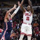 Bulls superan a Wizards; Beal sale con lesión