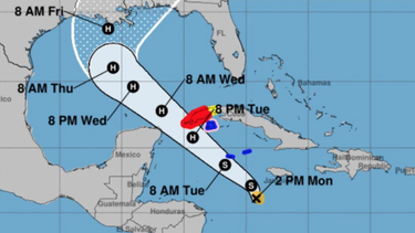 fase informativa en pinar, artemisa y la isla por tormenta tropical delta