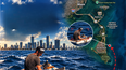 rescatan a balsero cubano en una diminuta balsa improvisada frente a key biscayne, en miami