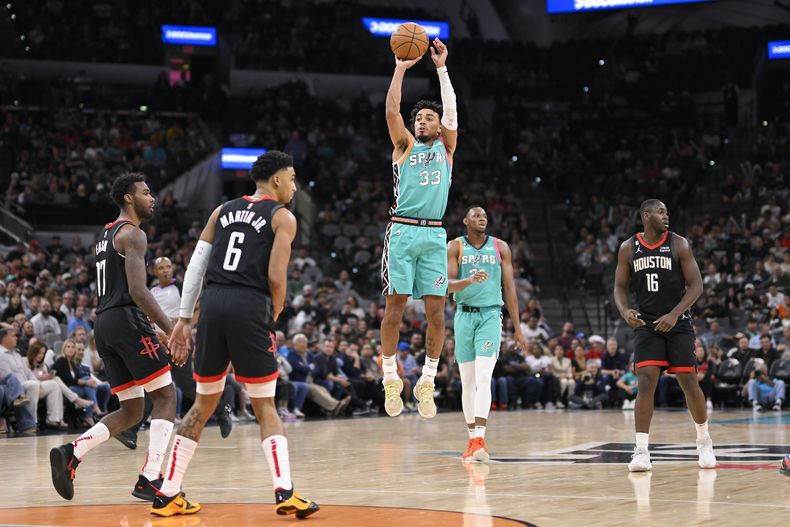DEP-NBA ROCKETS-SPURS
