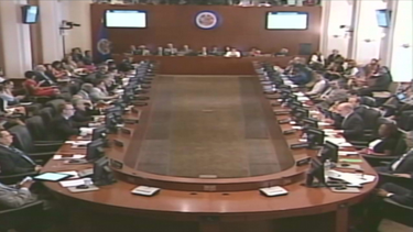 venezuela intenta suspender sesion extraordinaria de la oea