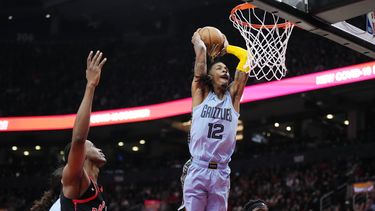 Grizzlies pone fin a racha de 3 derrotas, supera a Raptors