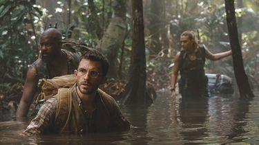 Una escena de Jurassic World: Rebirth. Foto cortesía de Universal Pictures y Amblin Entertainment (Jasin Boland/Universal Pictures y Amblin Entertainment via AP)