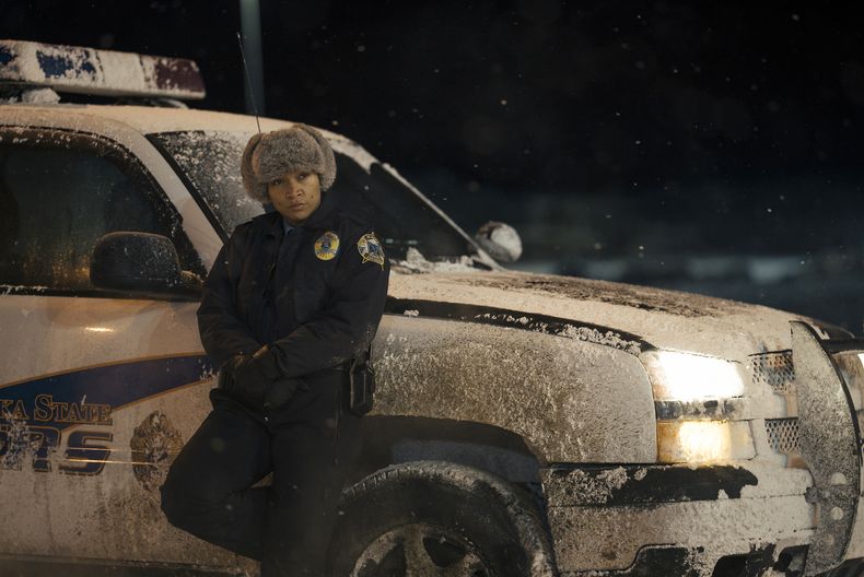 En esta imagen proporcionada por HBO, Kali Reis en una escena de True Detective: Night Country. (HBO vía AP)
