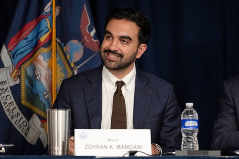 El alcalde de Nueva York Zohran Mamdani en un evento en esa ciudad el 12 de agosto del 2026. (AP foto/Yuki Iwamura)