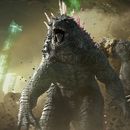 En esta imagen proporcionada por Warner Bros. Pictures, Godzilla, izquierda, y Kong en una escena de Godzilla x Kong: The New Empire. (Warner Bros. Pictures vía AP)