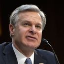El director del FBI Christopher Wray habla durante una audiencia ante la Comisión de Inteligencia del Senado, en el Capitolio de Washington, el 11 de marzo de 2024. (AP Foto/Mark Schiefelbein, Archivo)