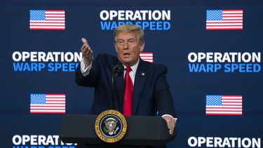 Trump se queja de los comicios y casi no habla del COVID-19
