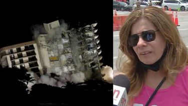 vecinos de surfside reaccionaron a la implosion de la torre que quedo en pie tras derrumbe