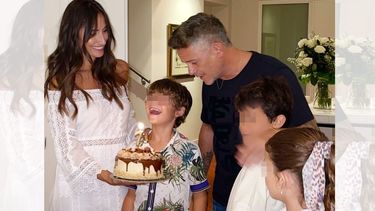 alejandro sanz no se pierde la fiesta de cumpleanos de max, hijo de rachel valdes