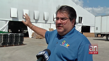se construye un hospital temporal  para pacientes de coronavirus en miami con capacidad de 250 camas