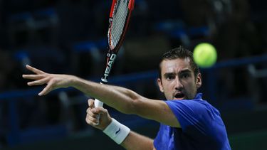americateve | El croata Marin Cilic gan&oacute; la copa Kremlin el 19 de octubre del 2014 al derrotar en la final a su amigo espa&ntilde;ol Roberto Bautista Agut  (AP Foto/Alexander Zemlianichenko)