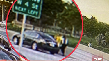buscan a conductor que atropello a un motociclista en hialeah