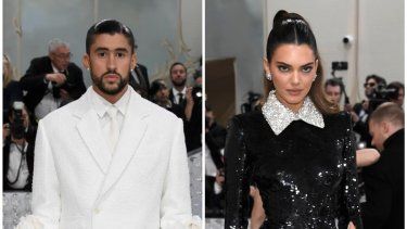 bad bunny se goza el after party del met gala con kendall jenner y las kardashians