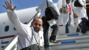 los medicos cubanos se van de liberia
