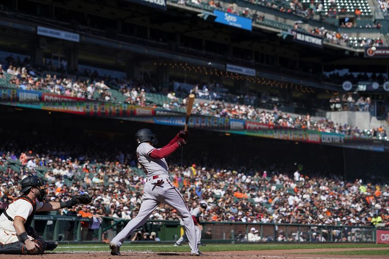 DEP-BEI DIAMONDBACKS-GIGANTES