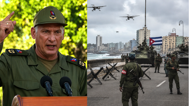 diaz-canel amenaza con bano de sangre si eeuu ataca cuba