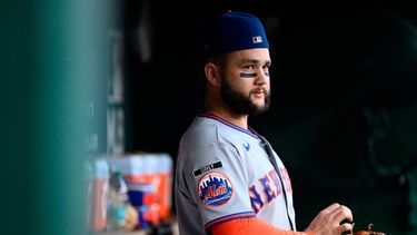 ARCHIVO - Bo Bichette de los Mets de Nueva York previo a un juego contra los Nacionales de Washington, el 25 de septiembre de 2026, en Washington. (AP Foto/Nick Wass)