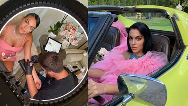 georgina rodriguez se hace su primer tatuaje y tiene un significado conmovedor