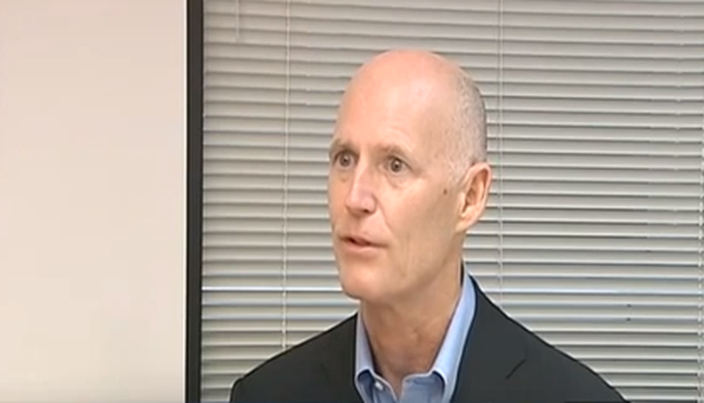 El Gobernador Rick Scott está en plena campaña de reelección, y como parte de su gira por el estado, pasó por Miami.