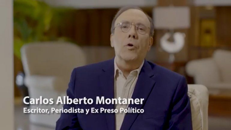 Carlos Alberto Montaner defiende a Joe Biden en anuncio político