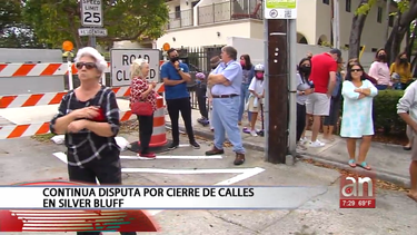 polemica por el cierre de calles en pequeno barrio de miami