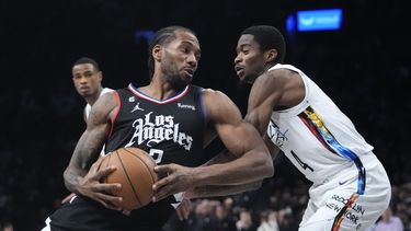 Clippers se recuperan al final y derrotan a Nets 124-116