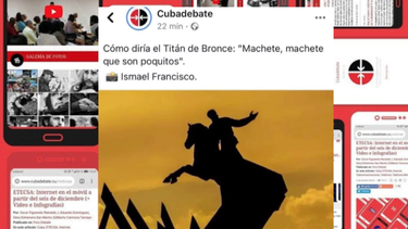 cubadebate tuvo que borrar una publicacion en facebook, en la que llamaba a la violencia entre los cubanos