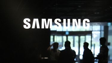 El logo de Samsung Electronics Co. en la sede de la compañía en Suwon, Corea del Sur, el 13 de junio del 2023.. (Foto AP/Lee Jin-man)