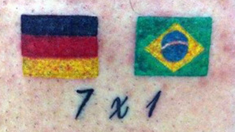 Matheus Ribeiro Simões inmortalizó la decepción de su hija al terminar el partido. "Me marcó mucho verla llorar por la selección", argumentó