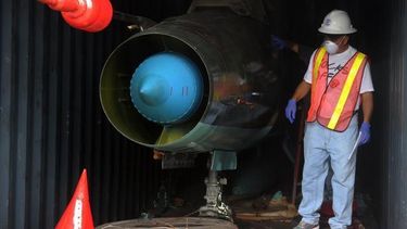 americateve | Se trata de los aviones de guerra hallados en 2013 en un buque de Corea del Norte