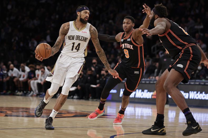 DEP-BAS PELICANS-KNICKS