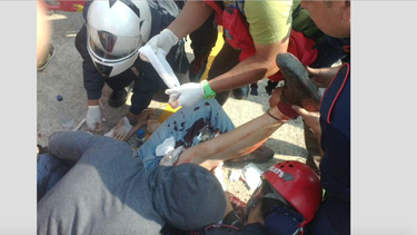 5 heridos: policia de maduro reprime con armas de fuego a estudiantes