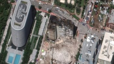 preparan demolicion de parte de edificio que no colapso